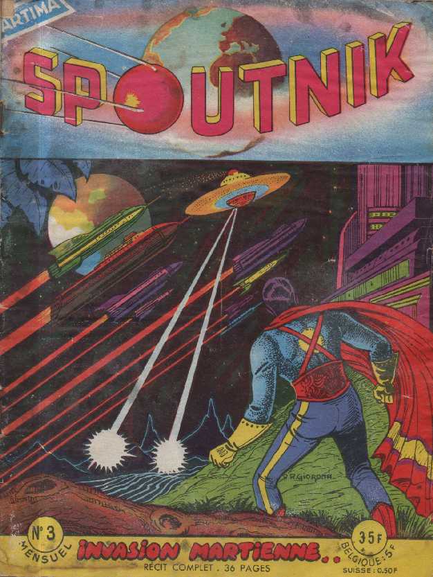 Scan de la Couverture Spoutnik n 3